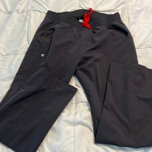 Figs L Tall Charcoal Kade Pants